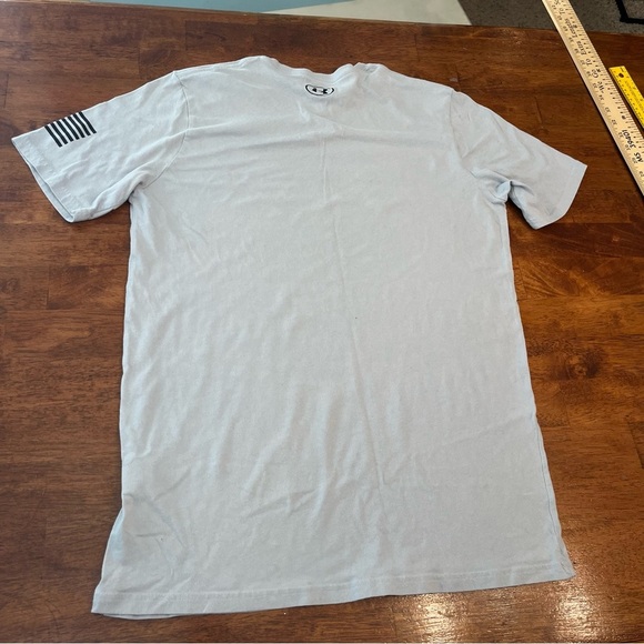 Under Armour gray United States of America T shirt size large tall - Picture 6 of 7